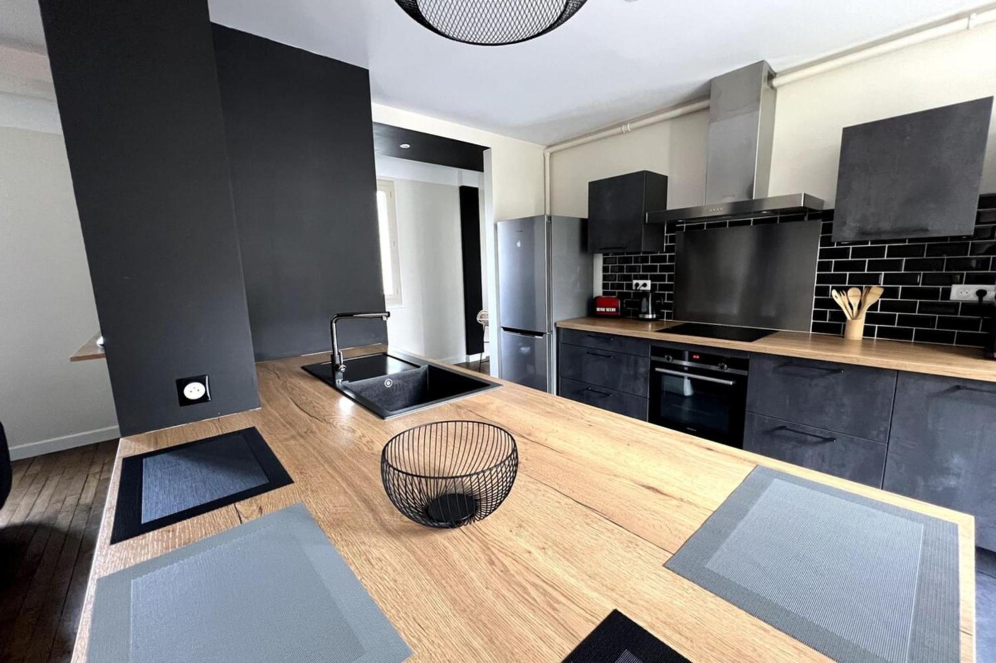 Casa Brune - T3 En Centre Ville - Proche Gare Brive-la-Gaillarde Exteriér fotografie